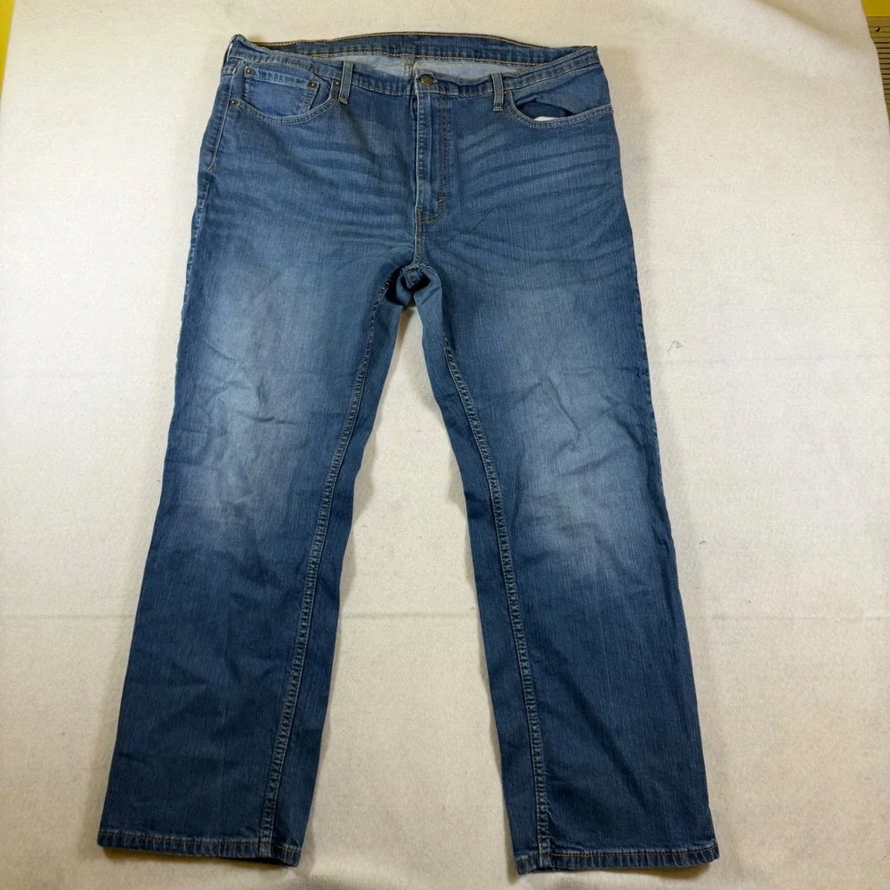 Levis 559 Relaxed Straight Leg Jeans‎ Mens 40x30 Blue Medium Wash Denim Pants